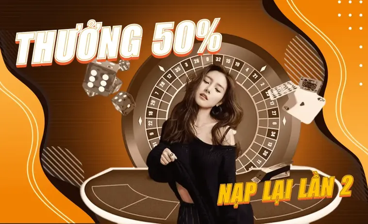 Nạp Lần 2 Tặng 50% Tại Nhà Cái Kingbet86 Nhận Ngay 5 Triệu